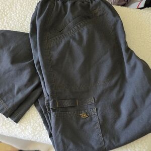 Dickies Black Cargo Pants Durable Utility Wear